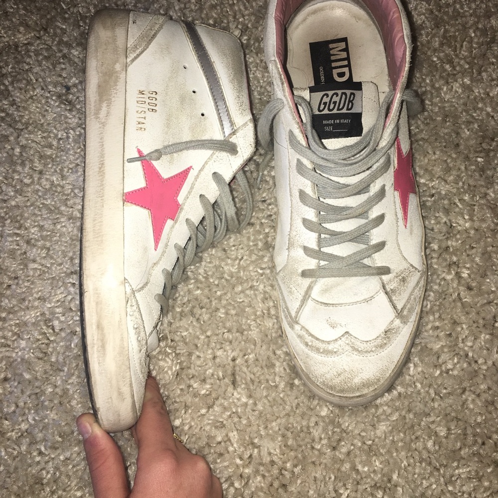 Authentic golden goose sneakers